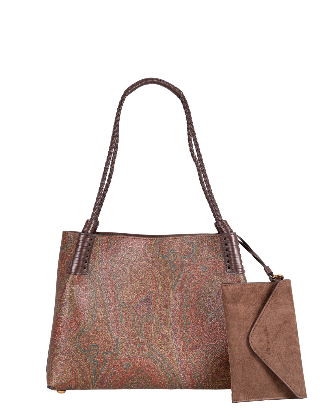 shop ETRO  Borsa: Etro borsa shopping bag libra media paisley.
Chiusura con moschettone.
Doppi manici.
Piedini in metallo.
Dimensioni: (Larghezza, Altezza, Profondità): 29 x 39 x 16 cm.
Composizione:  Esterno: Tessuto di cotone Paisley jacquard spalmato con grana opaca e doppiato in tela. Spalmatura: 100% in PVC. Interno: 100% pelle.
Made in Italy.. WP1D0028 AA060-M0019 number 2109953